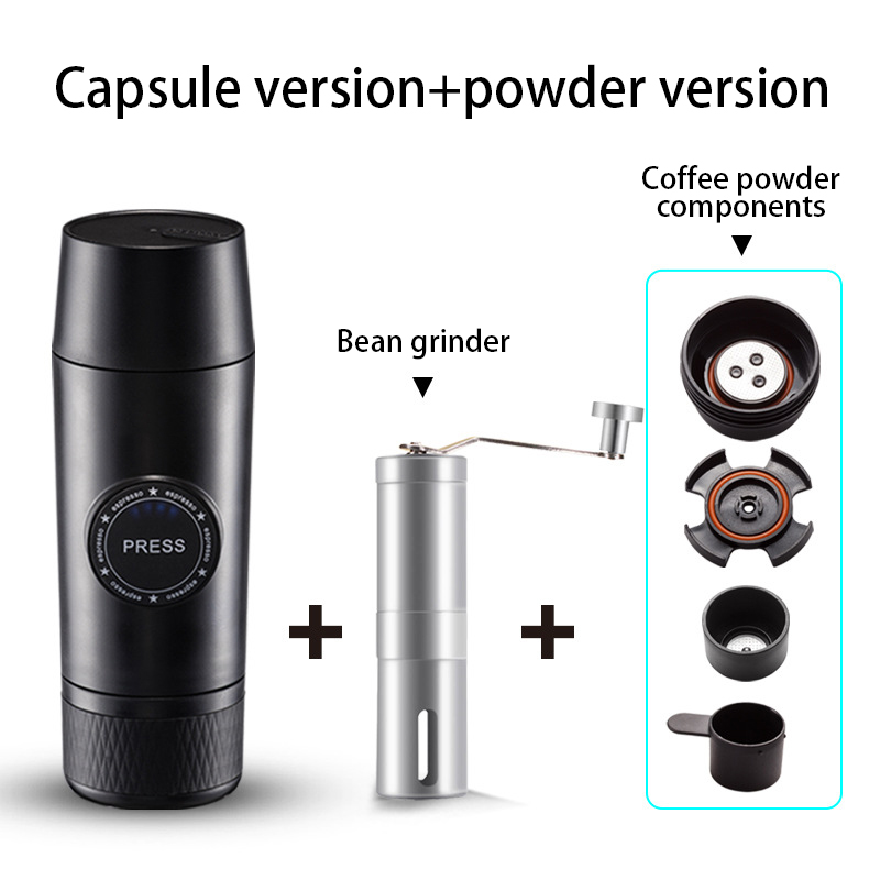 Rechargeable Battery Portable Coffee Machine