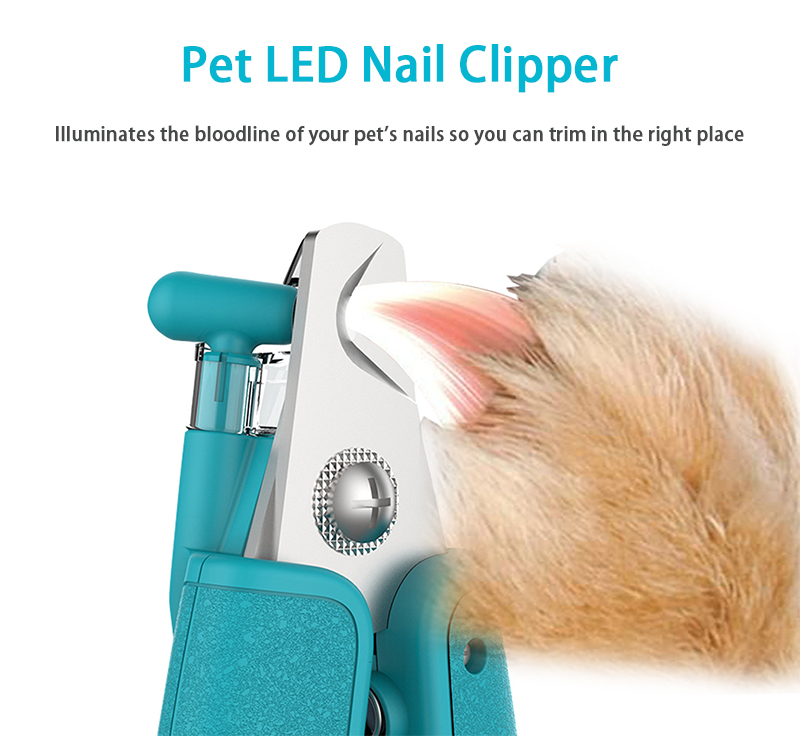 led dog nail trimmer