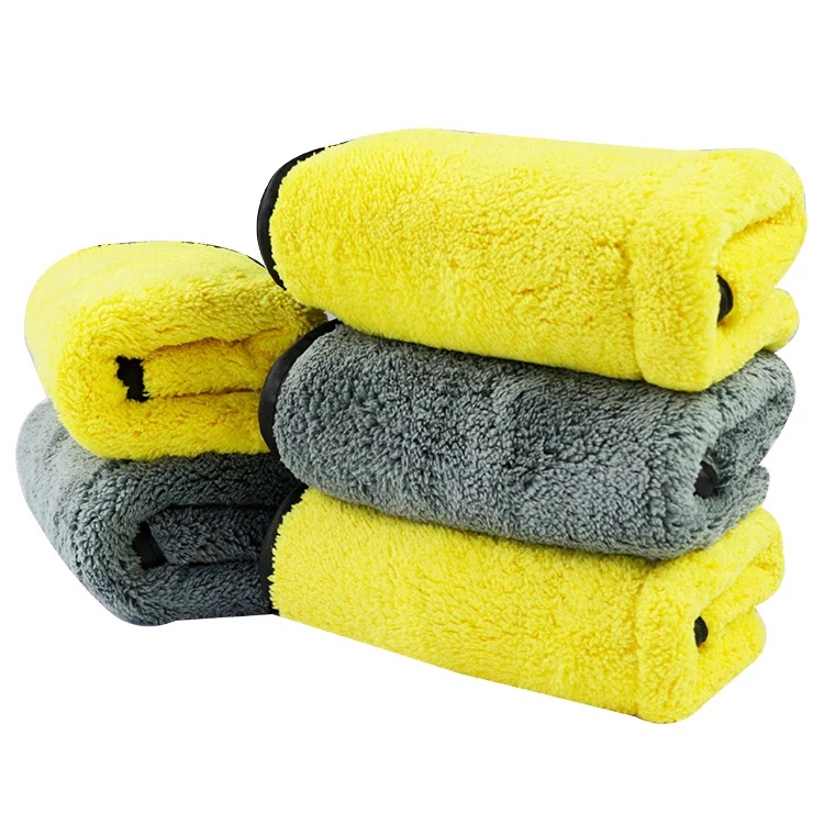 Long Pile Common Density Plush Microfiber Car Towel