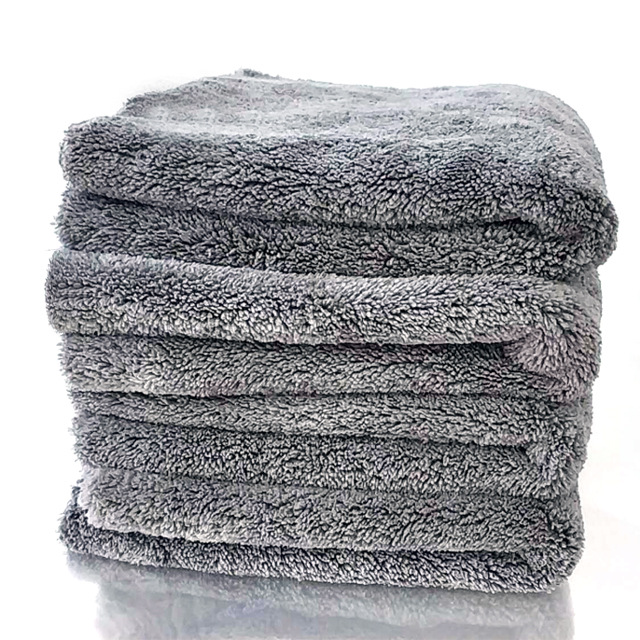 Microfiber Edgeless Soft Coral Fleece Towel