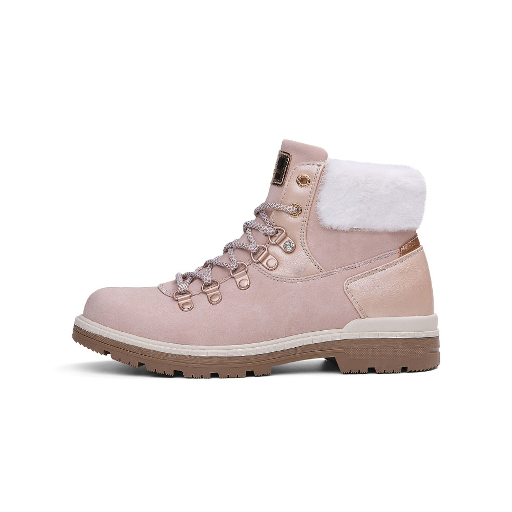 Fashion  lace-up women boots ladies outdoor boots 