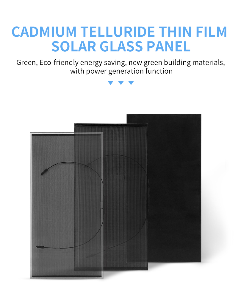 Cadmium telluride thin film solar cell