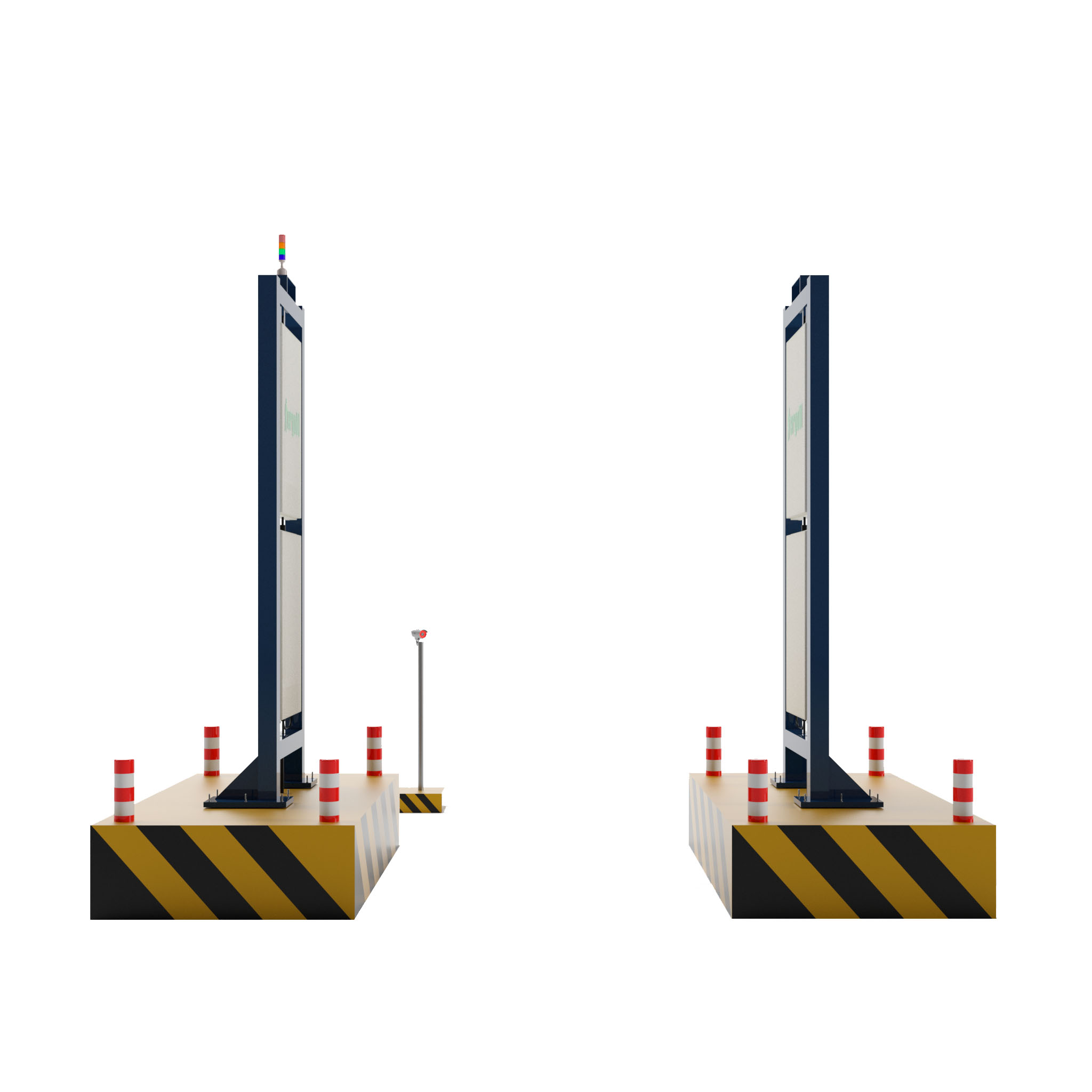 RJ11 Series Channel-Type Vehicle Radiation Monitoring Equipment