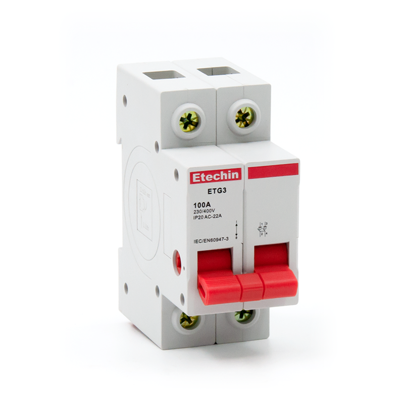 Mini Isolator Switch, ETG3-100 series Isolating switch, main switch, 1P, 2p, 3p, 4p