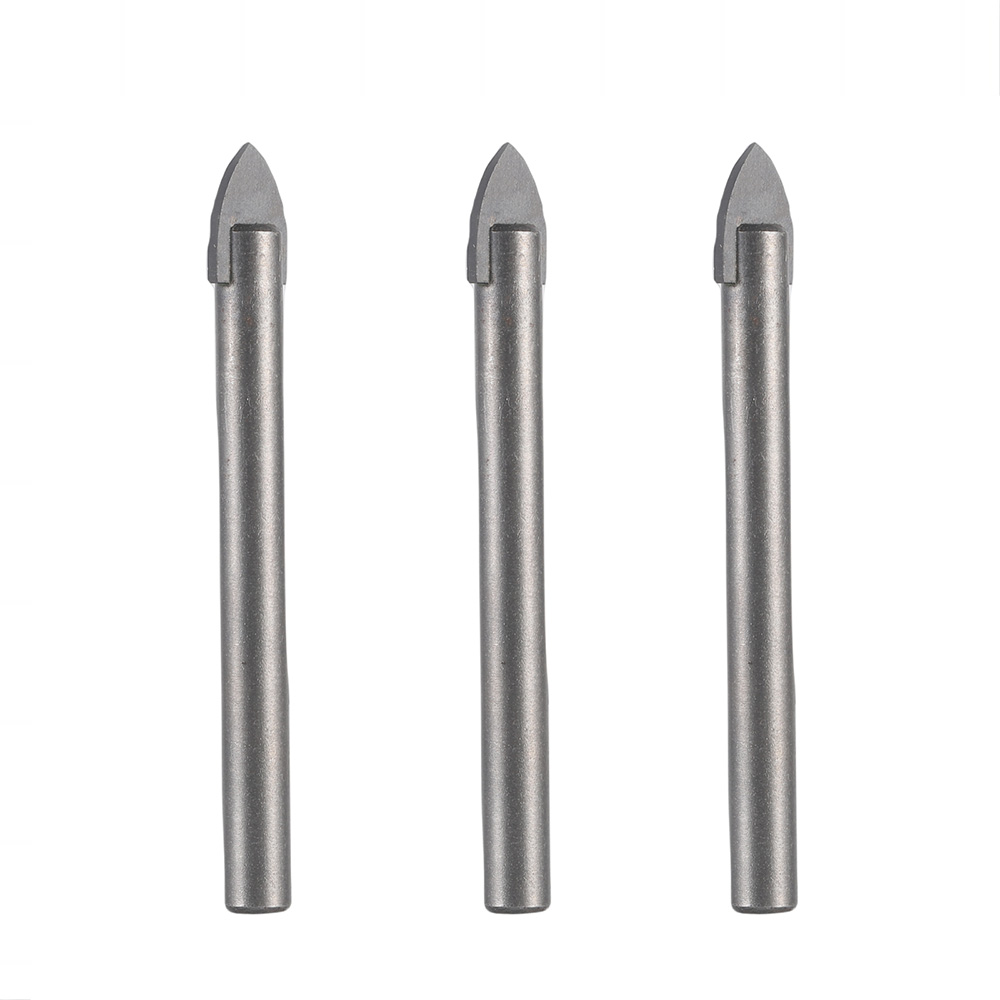 Flat Tip Cylindrical Shank Glass Tile Cermic Drill Bit Carbide Drill Bits Drill Bit