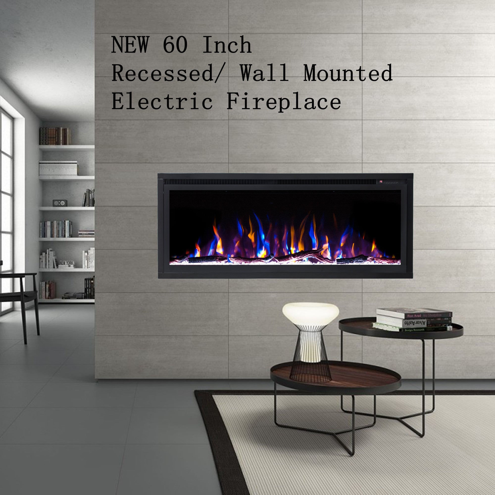 Furniture: Wall Mounted Electric Fireplace Heater Unique Slim Electric Fireplace Spurinteractive - Best Of Wall Mounted Electric Fireplace Heater | Golden Vantage Gv-510epb 35 Wall Mounted Electric Fireplace Heater, Northwest Fire & Ice Wall-mounted Electric Fireplace Heater With Remote, 36 Wall Mounted Electric Fireplace Heater Backlight With Pebbles S-510dpb - www.autumnpiper.com