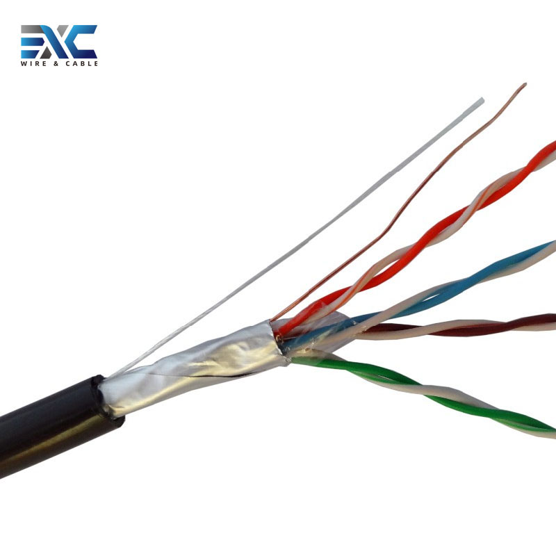 Wear Resistant Outdoor FTP Cat5e Bulk Cable