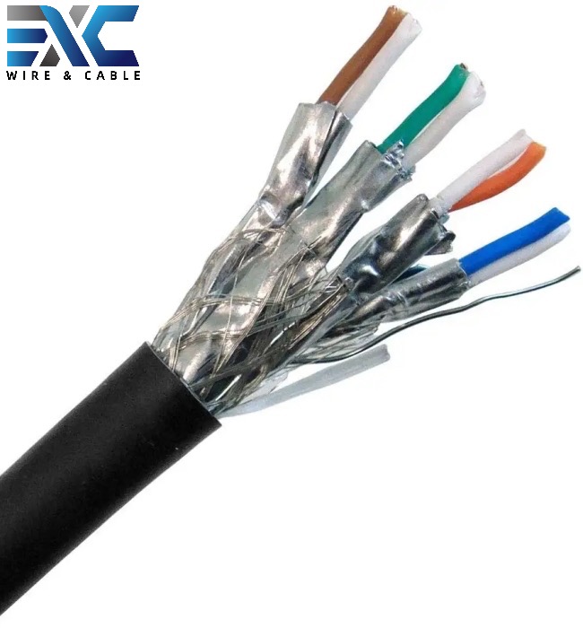 High Quality Outdoor SFTP Cat8 Bulk Cable