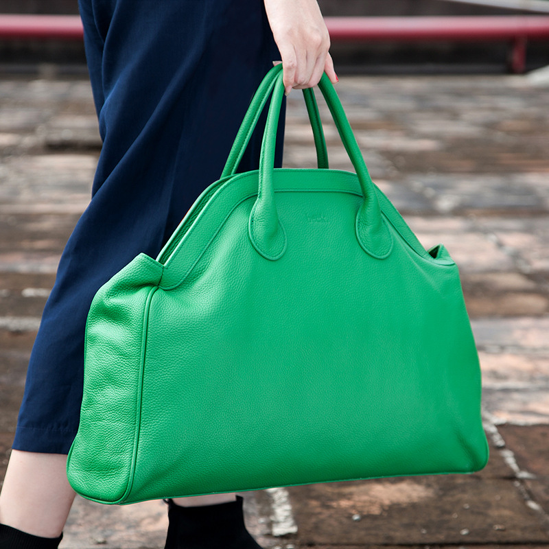 Promo Hot Selling Handbag real leather bag