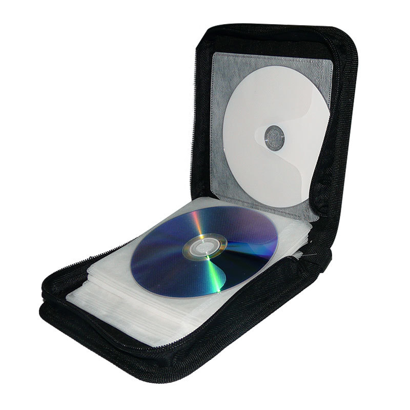 Logo printing Hot Selling Cd Bag CD storage case with Exporter Contact Email