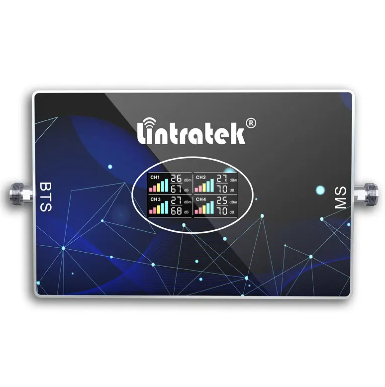  Lintratek KW20L gsm 900MHz Mobile Signal Booster dcs 1800MHz Cell Phone Signal Repeater