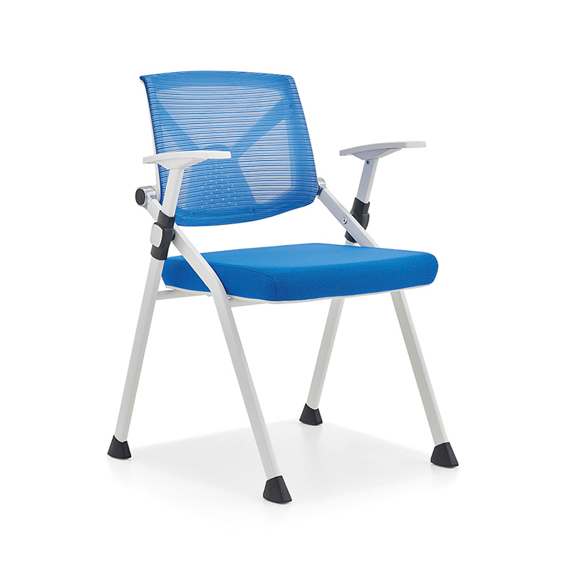Tablet Arm Chair, Mesh Guest Chair with Wheels for Office School Classroom Training Conference, Waiting Room