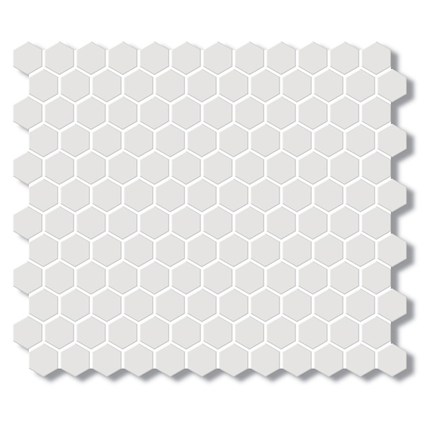 Hexagon Shape Motivo Decoration Porcelain Mosaic