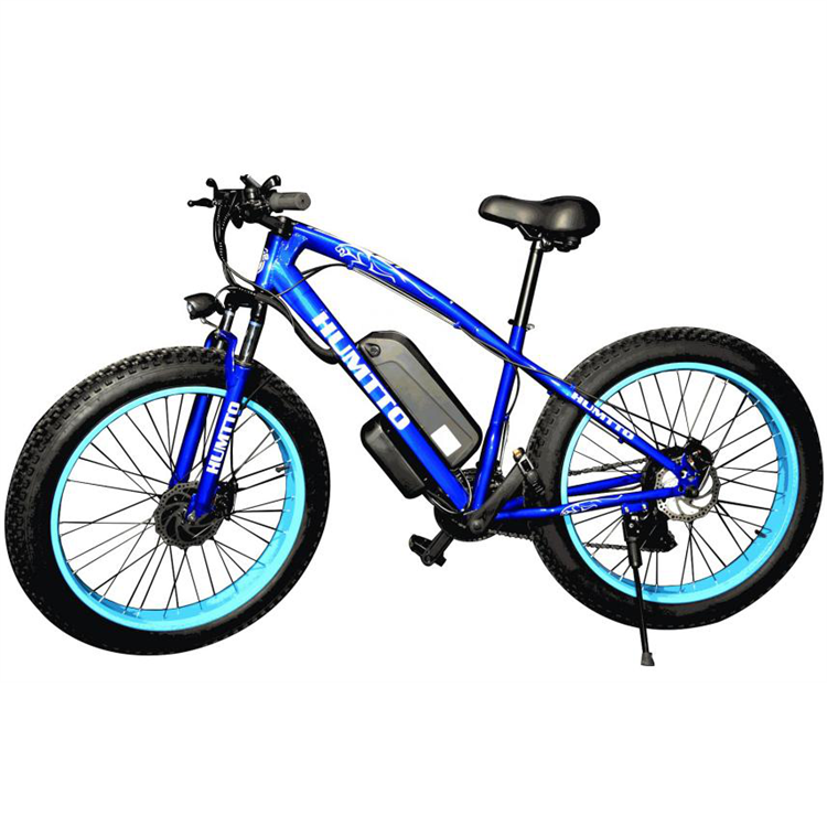26inch Lithium Battery Fat Tire Electric Mountain Bike/ 500w 1000w Snow Bike / Brushless 48v 12ah Electric Bicycle With Fast Speed