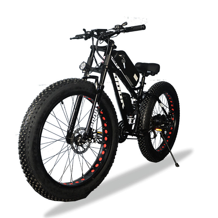 500w 750w Steel Frame Sport Ebike 26 Inch Adults Fat Snow Tire Lithium Battery Electric Mountain Bike Bicycle Cycling