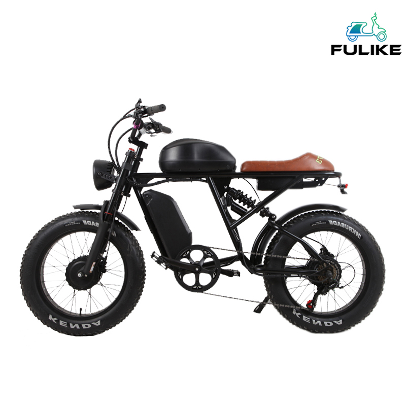 2023 FULIKE Adult Hot Sale New CE 48v 500W 750W 800W Factory Direct Electric Bike Scooter With EEC Certification