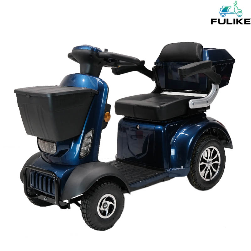  Factory Strong Chassis 4 Wheels Disc Brake Electric Mobility Scooter