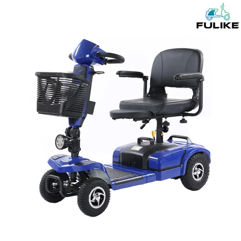 CE Approved Fashionable Mobility Adult Battery Operated 350W 500W Elderly Four Wheels Electric Scooter Car