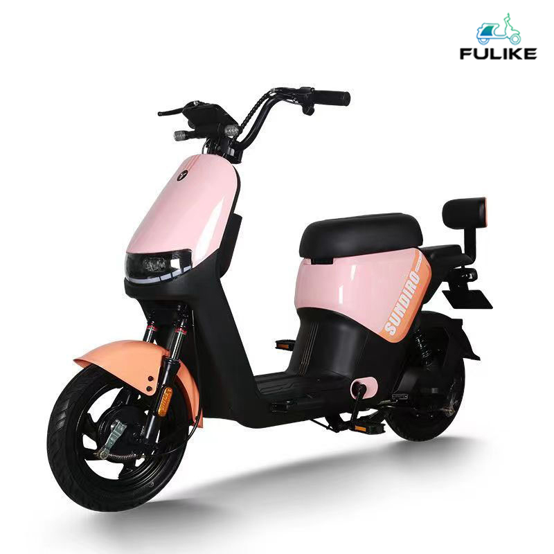 China Hot Sale Adult CE 48v 350w 500w 2 Wheel Electric Moped Scooter With Lithium Battly