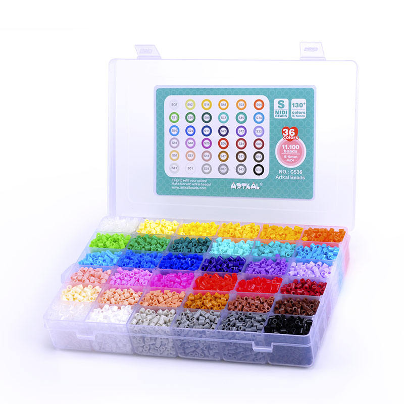 Vibrant Creations Await with Artkal 5mm Beads - 24 Colors Artkal Beads per Box