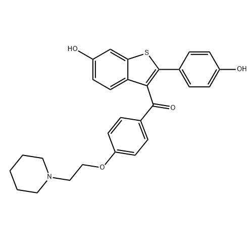GMP Quality Sell Raloxifene CAS 84449-90-1 with discreet packages