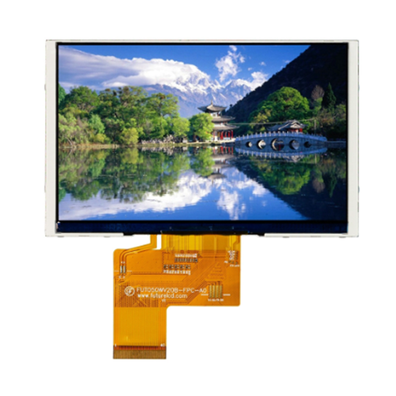 OEM ODM 5 Inch IPS 800X480 TFT LCD Display 