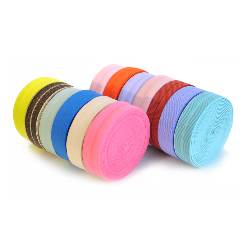  Nylon spandex fold over elastic band