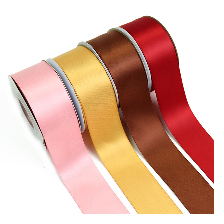  Polyester satin ribbon colorful gift ribbon