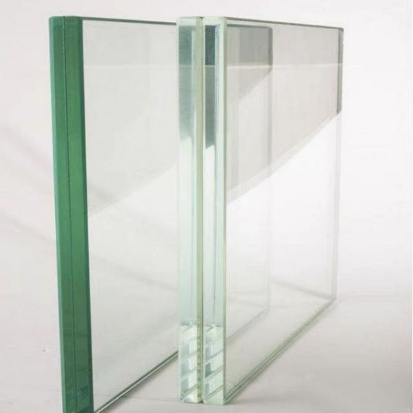 6.38mm Safty PVB Tempered Laminated Glass Clear Toughened Flat