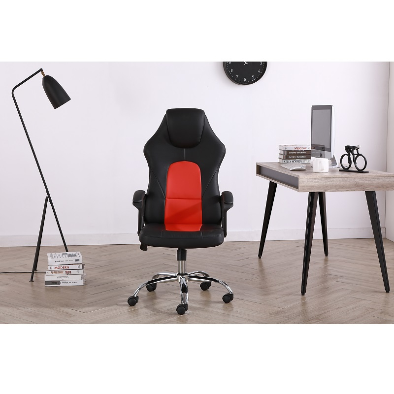  Best High Back Computer Gaming Chair In Red with Arms