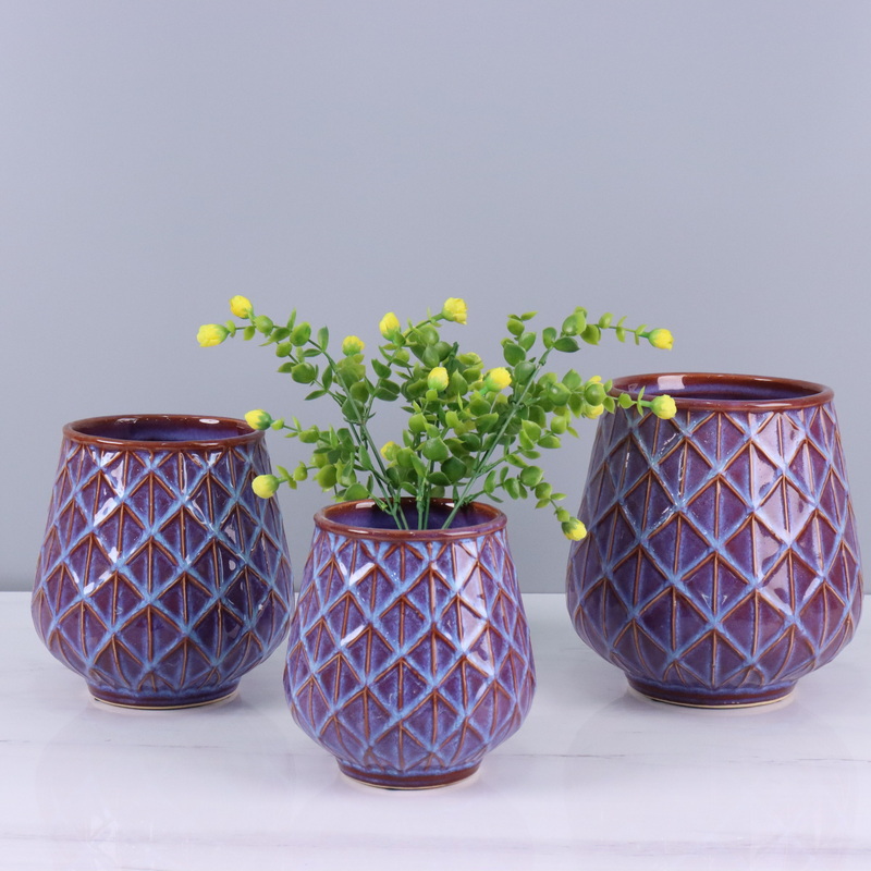 Reactive Series Home Decor Ceramic Planters & Vases 