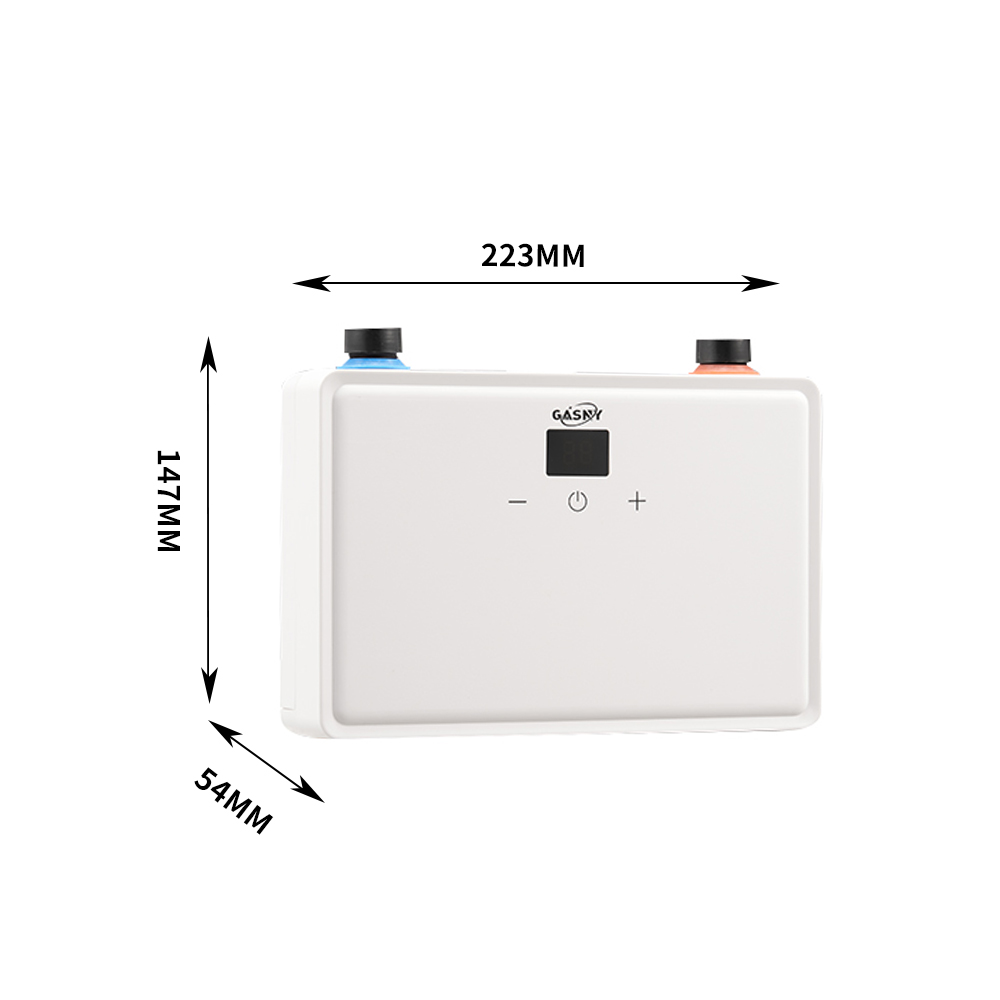5.5kW kitchen mini portable electric bath shower hot water heater instant tankless hot water heater geyser