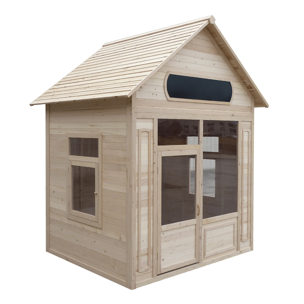 C248 Pop Up Wooden Home Children Play House