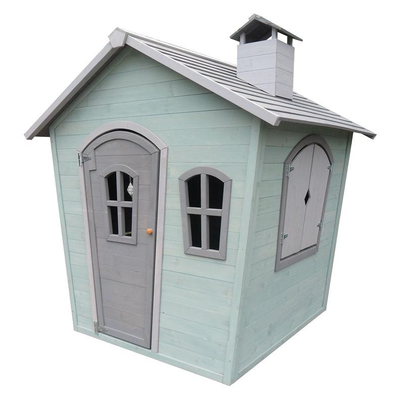 C276 Small Wooden Outdoor Playhouse Wood Children Cubby For Kids