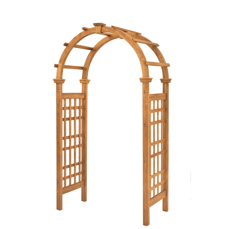 G012 Decorative Outdoor Garden Arch Wooden Garden Arch