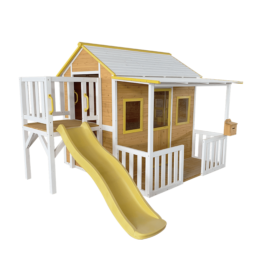 C461 Role Play Kids Cubby Wooden House