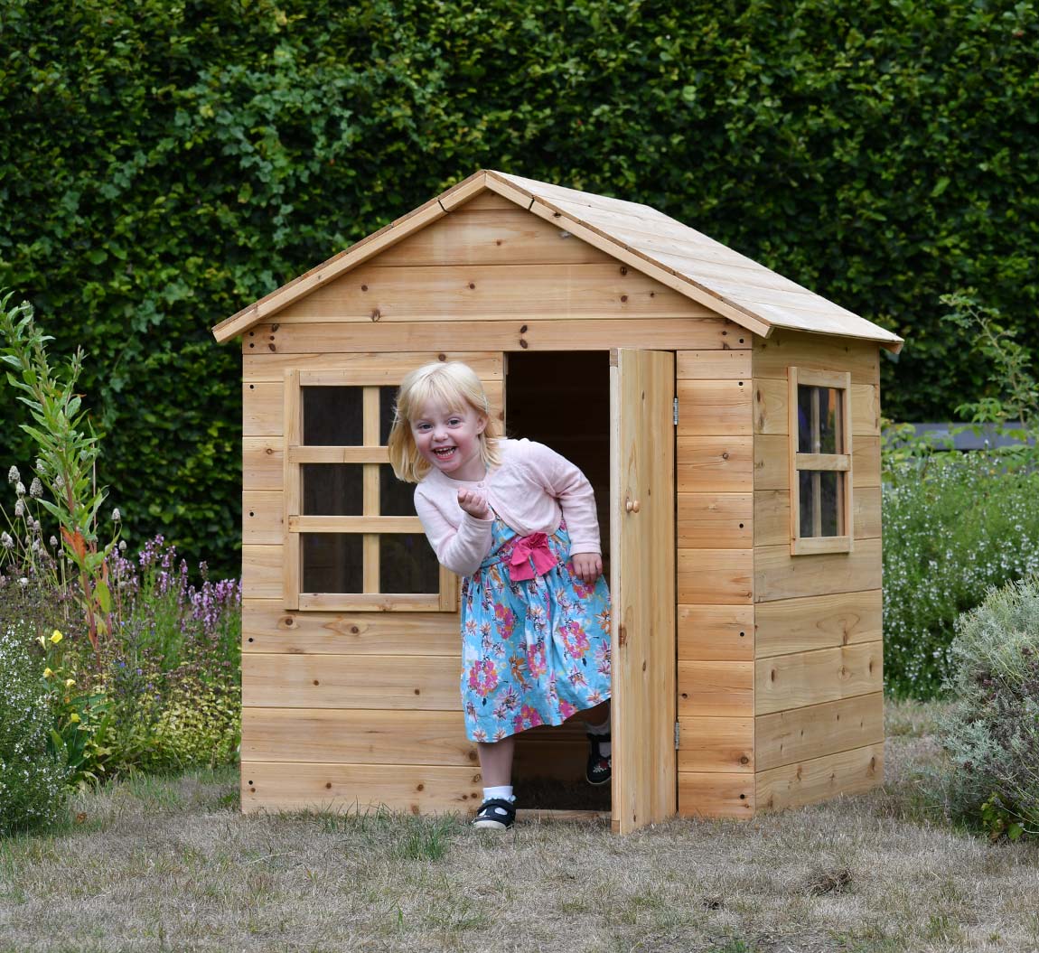 wooden playhouse | My Kids' Adventures