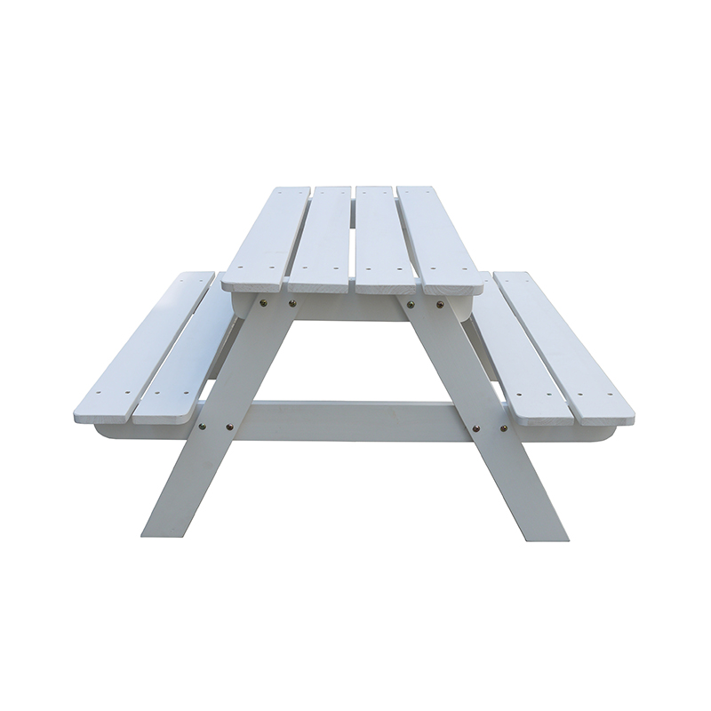 C392 Wooden Kids Table Outdoor Wooden Picnic Table  with Bench