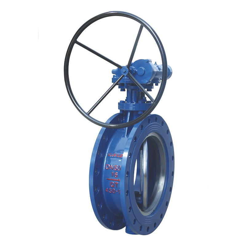 W820 series high performance double eccentric full metal seal butterfly valve