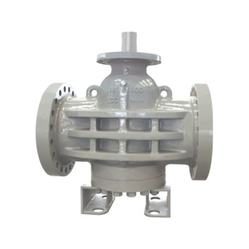 pressure balanced lubricated plug valve
