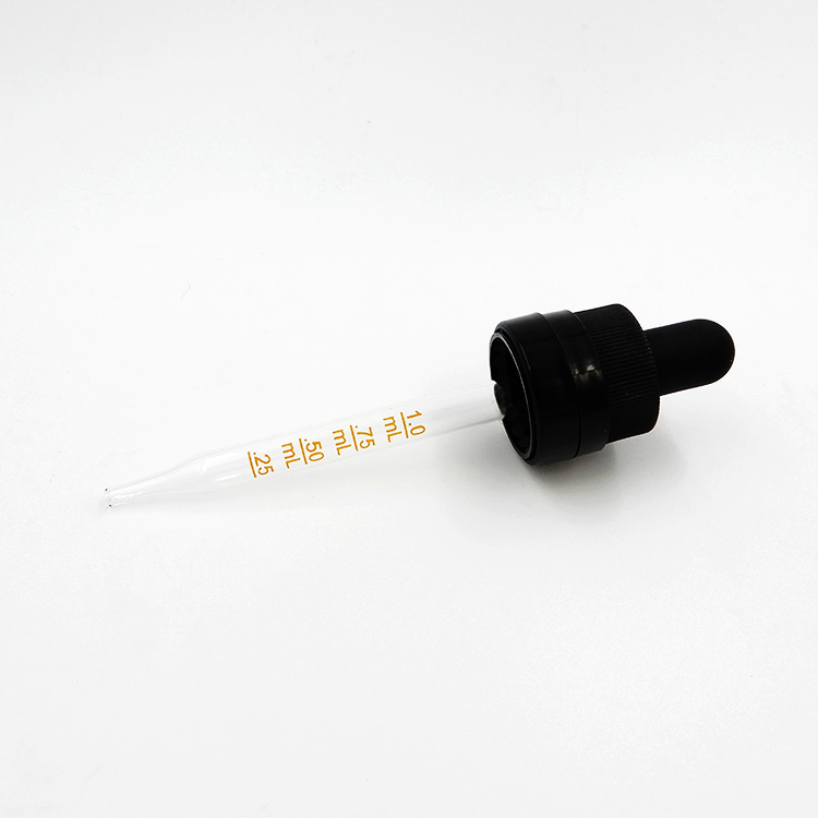 Gyl Amber Glass Dropper Bottle With 0.25ml To 1.0ml Graduated Pipettes