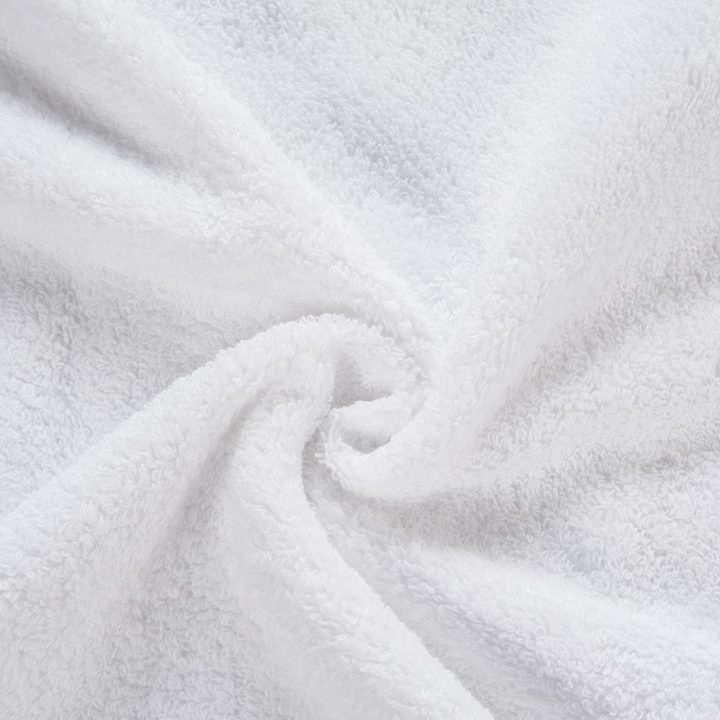 Best Hotel Bathroom Towel Plain White Factory Price