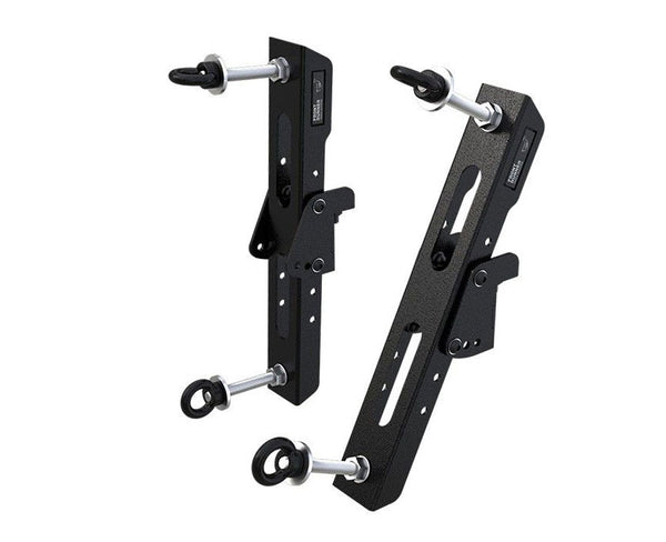 Adjustable Side-of-Pole Mounting Brackets for Solar Panels from 5W to 100W - Compatible with Multiple Brands