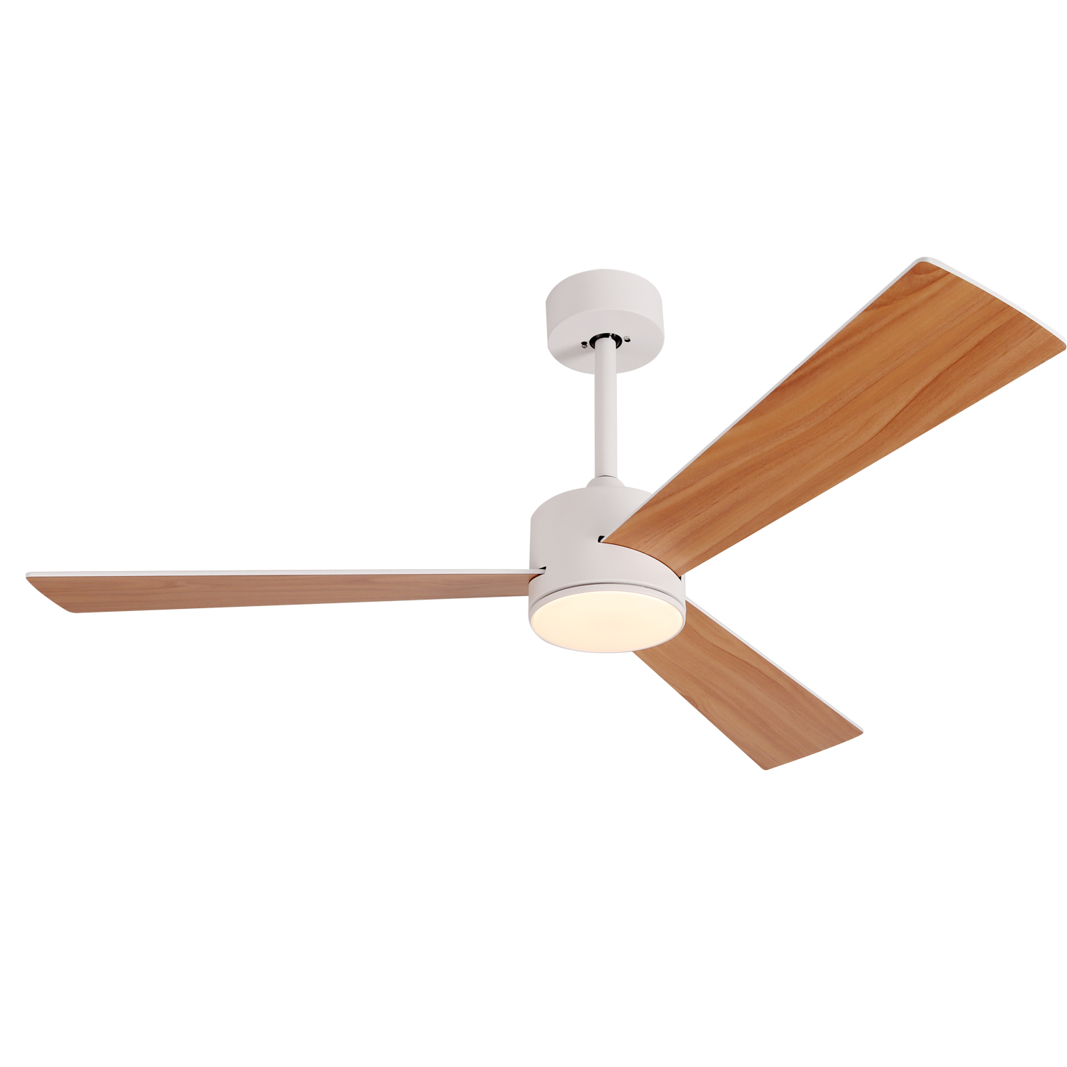 Nordic Decorative 52 Inch Chandelier Ceiling Fan Plywood Blades Remote Control Dc Bldc Celling Fan with Light