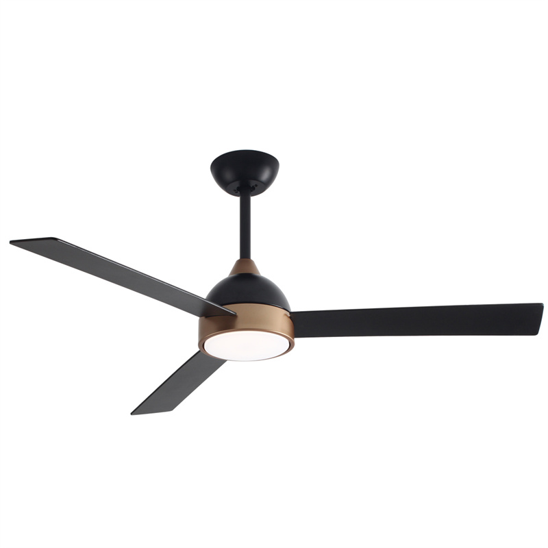 Chinese Factory Manufacturer Nordic Style 52 Inch Selling Fan and Light 3 Plywood Mdf Blades Remote Control Dc Ceiling Fan LED