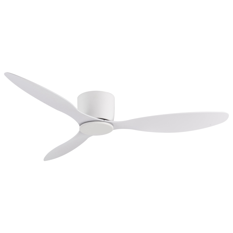 Modern Simple Cheapest White Cele Fan 3 ABS Blades Dc Bldc Cieling Fans Remote Control Ceiling Fans for Low Ceilings