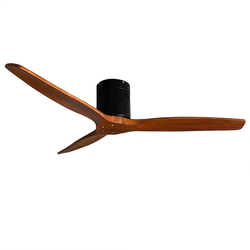 Modern Decorative Cheap Price Electric Cele Fan Remote Control Dc Ceiling Fans Without Light Natural Wood 3 Blade Ceilling Fan