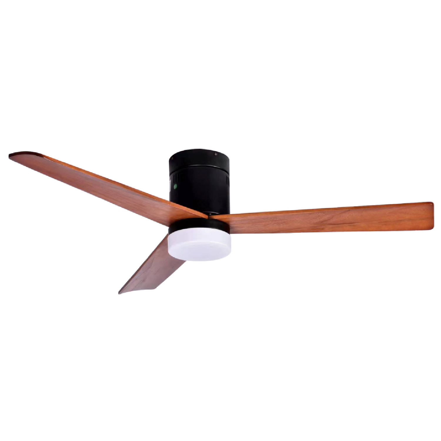 Nordic Style Lamp Fan Cheap Price 3 Blades Dc Bldc Wood Flush Mount Ceiling Fan with Light and Remote