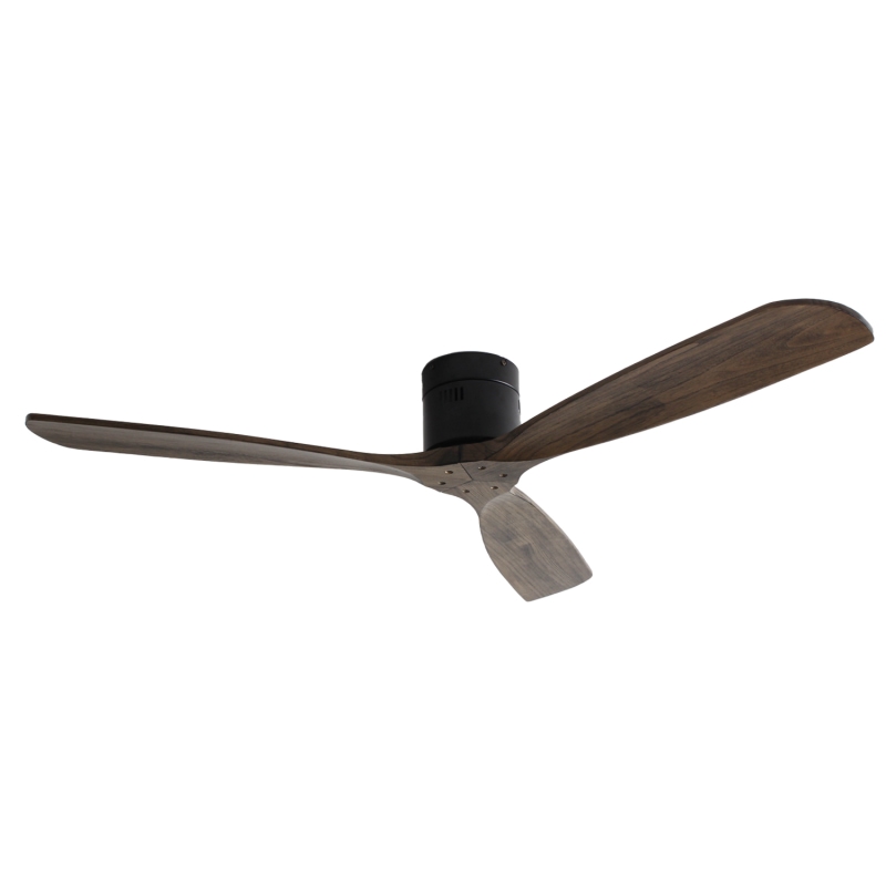 Nordic Decorative Cilling Fans Energy Saving 3 Wooden Blades Dc Remote Control Best Ceiling Fan with Remote