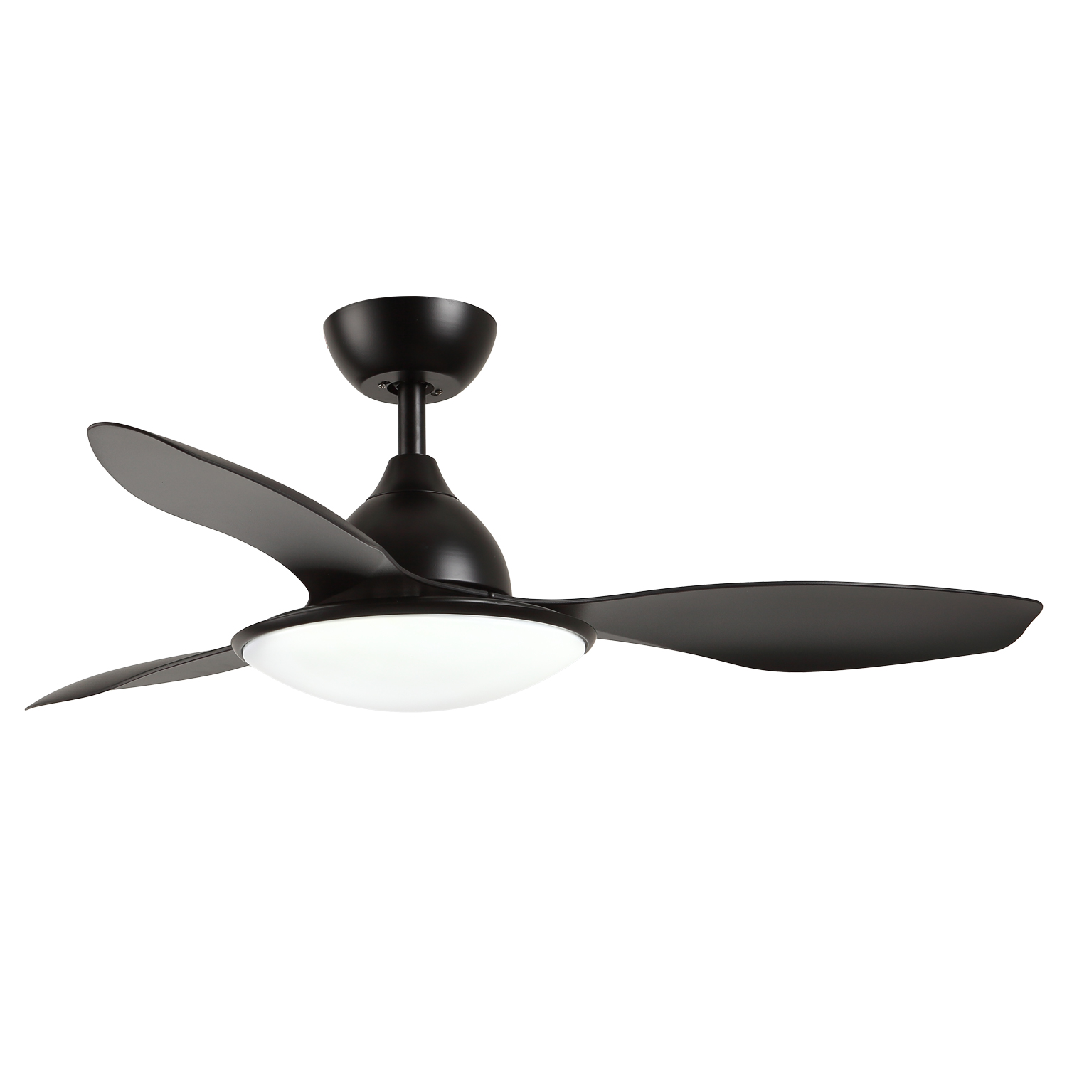 Modern Simple Plastic Light Fan ABS Blades Chandelier Fan Dc Bldc Remote Control Cheap Ceiling Fan with Light